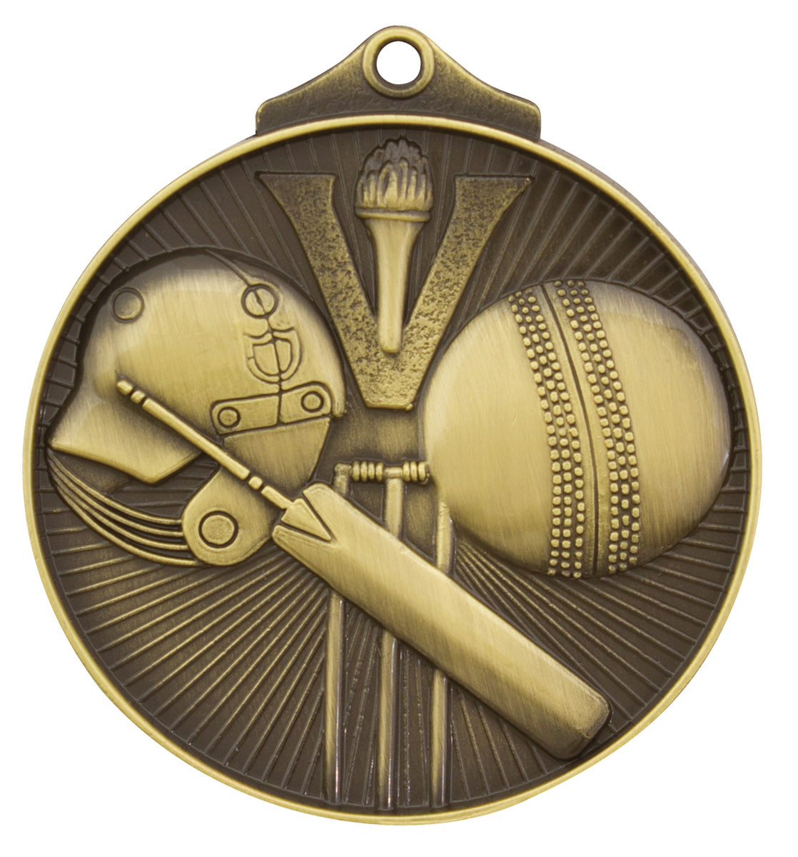 Cricket Medal Gold