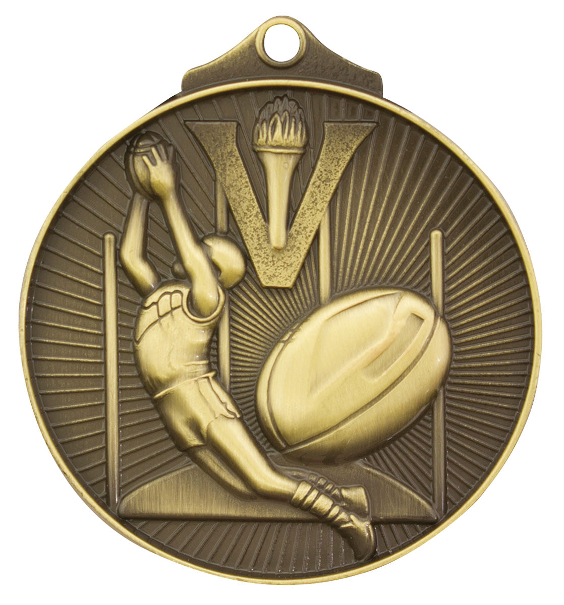 Aussie Rules Medal Gold