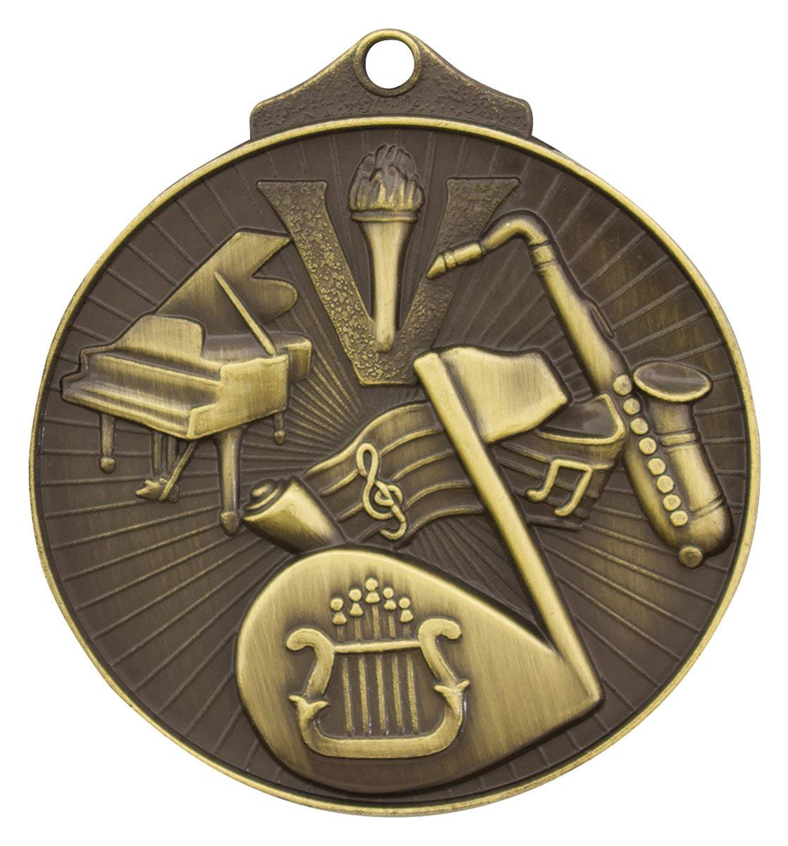 Music Medal Gold