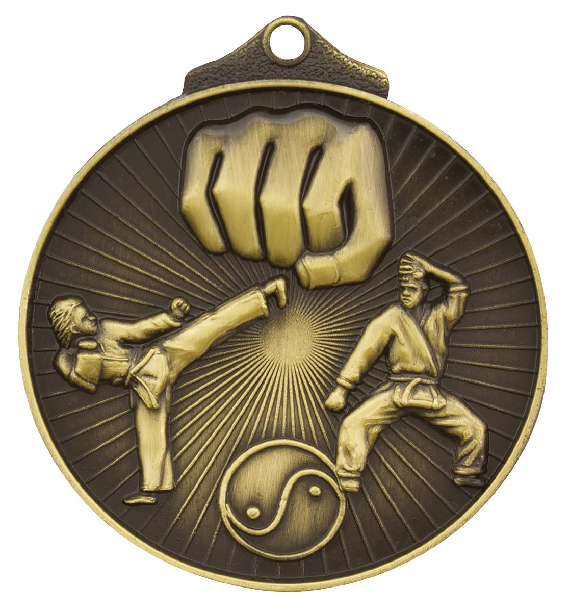 Karate Medal Gold