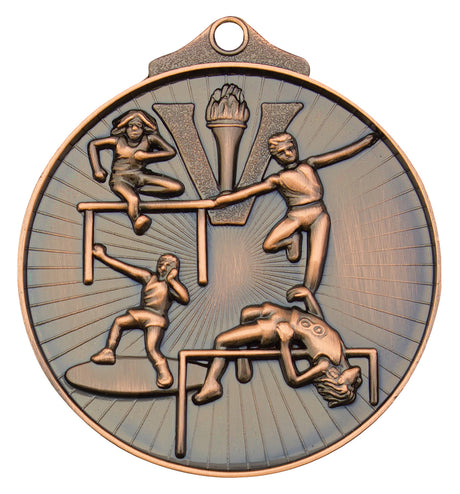 Track and Field Medal Bronze