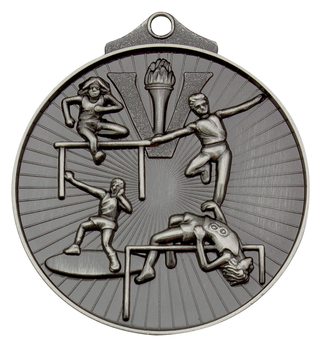 Track and Field Medal Silver