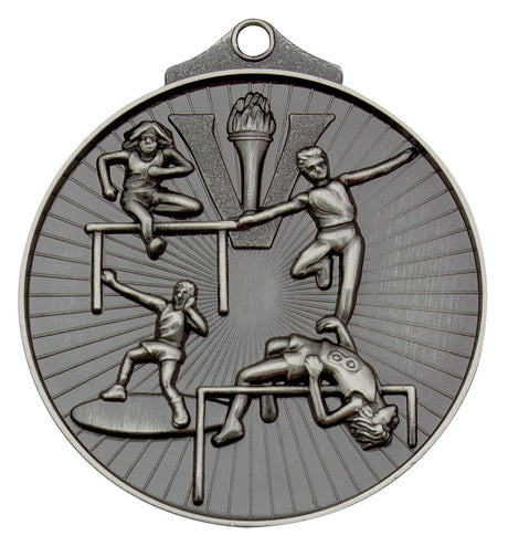 Track and Field Medal Silver