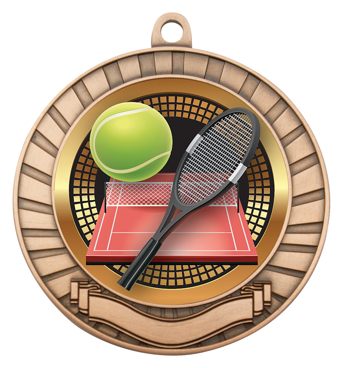 Eco Scroll - Tennis Bronze