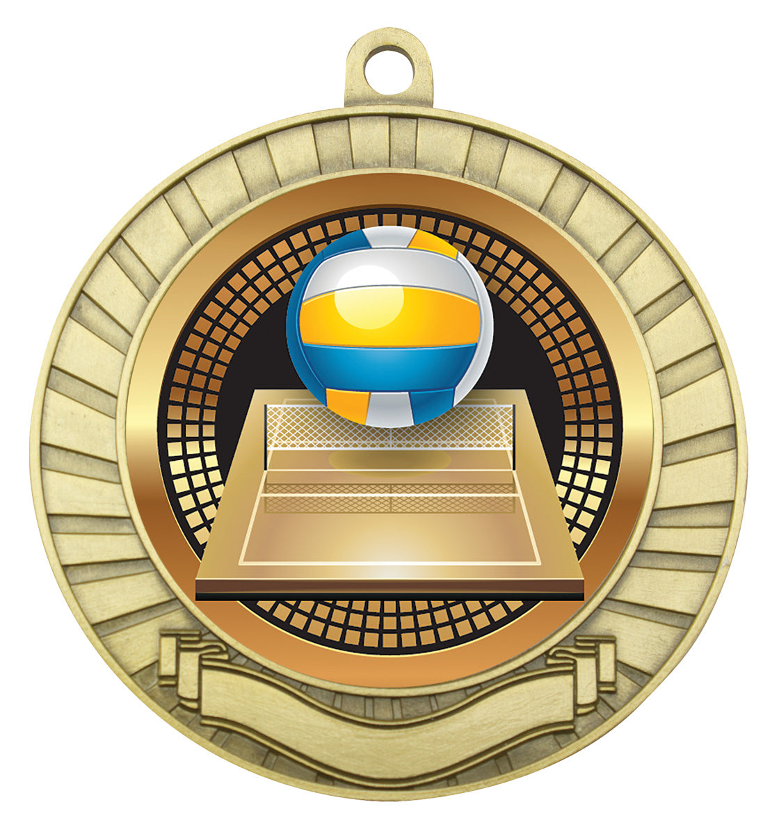 Eco Scroll - Volleyball Gold