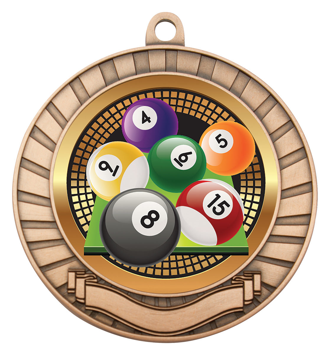 Eco Scroll - Pool Bronze