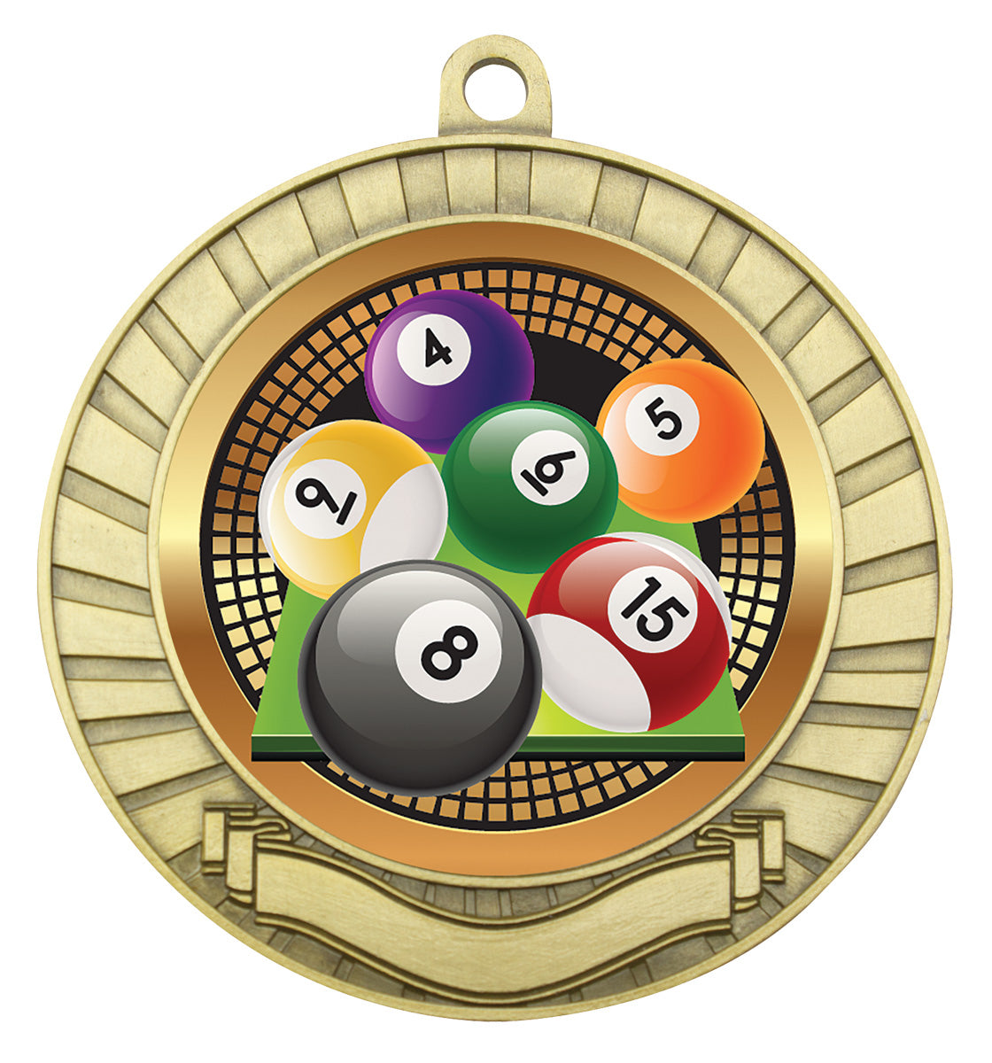 Eco Scroll - Pool Gold