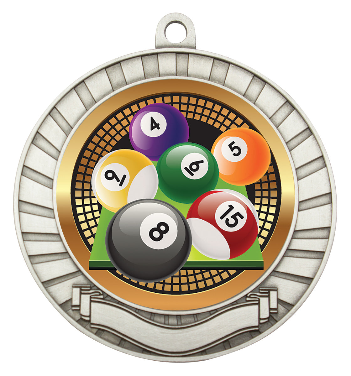 Eco Scroll - Pool Silver