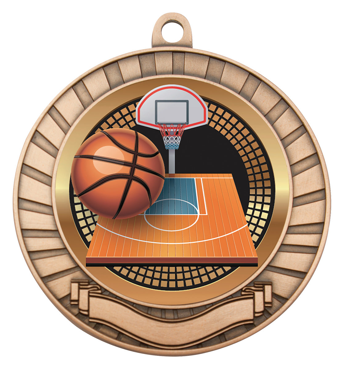 Eco Scroll - Basketball Bronze