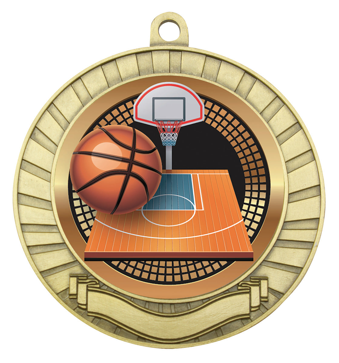 Eco Scroll - Basketball Gold