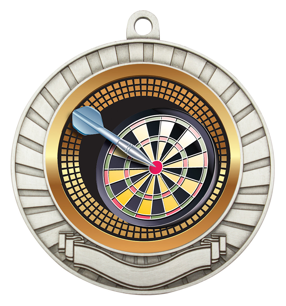 Eco Scroll - Darts Silver