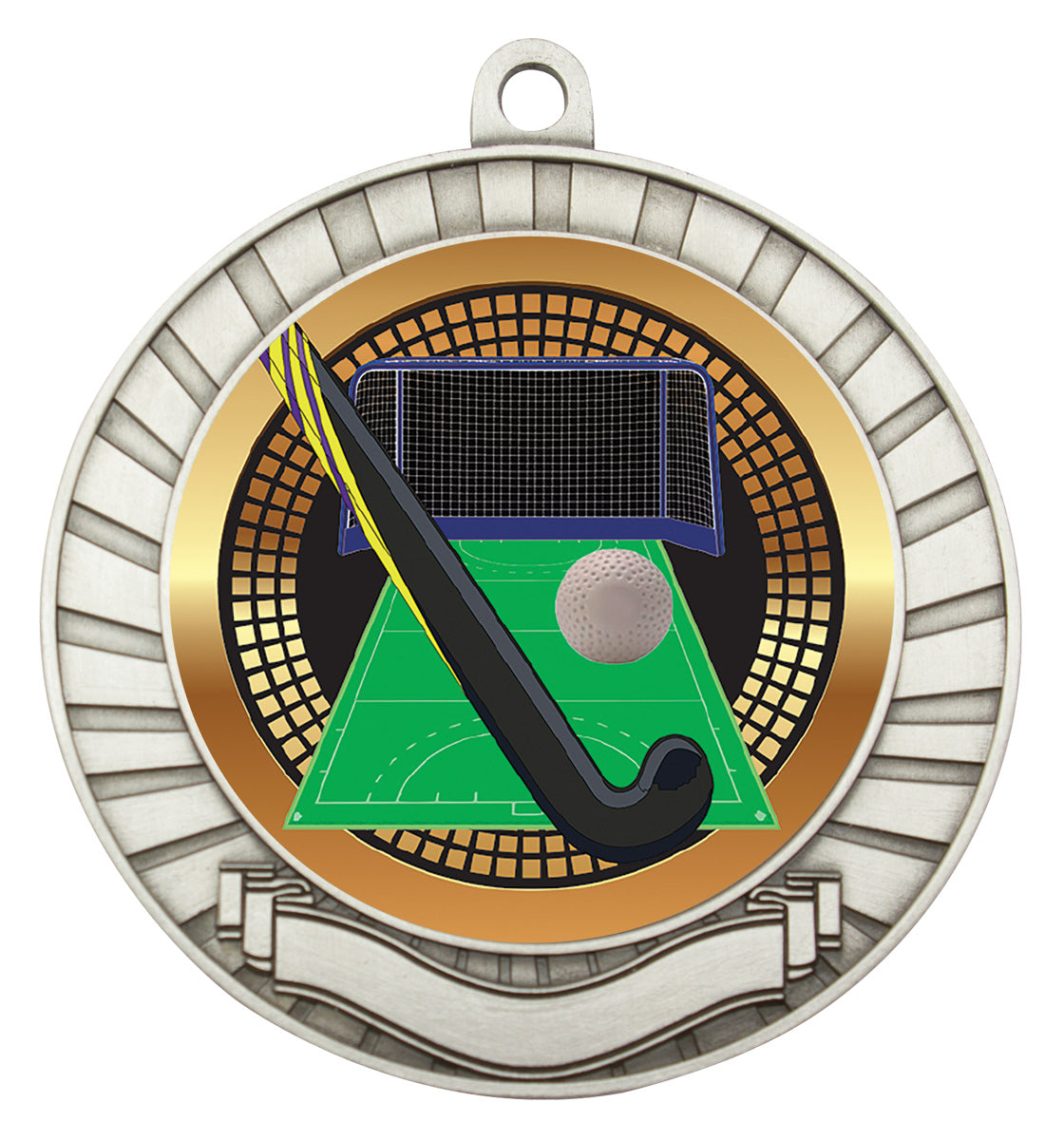 Eco Scroll - Hockey Silver