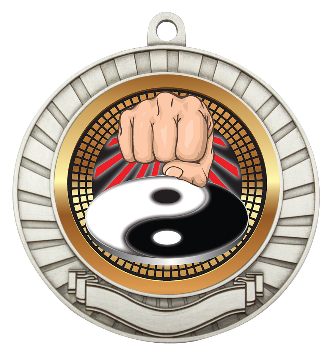 Eco Scroll - Martial Arts Silver