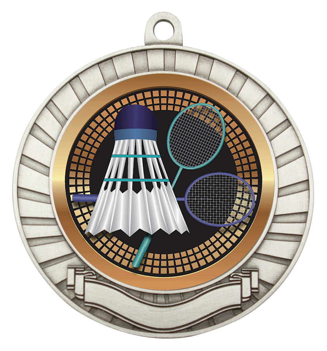 Eco Scroll - Badminton Silver