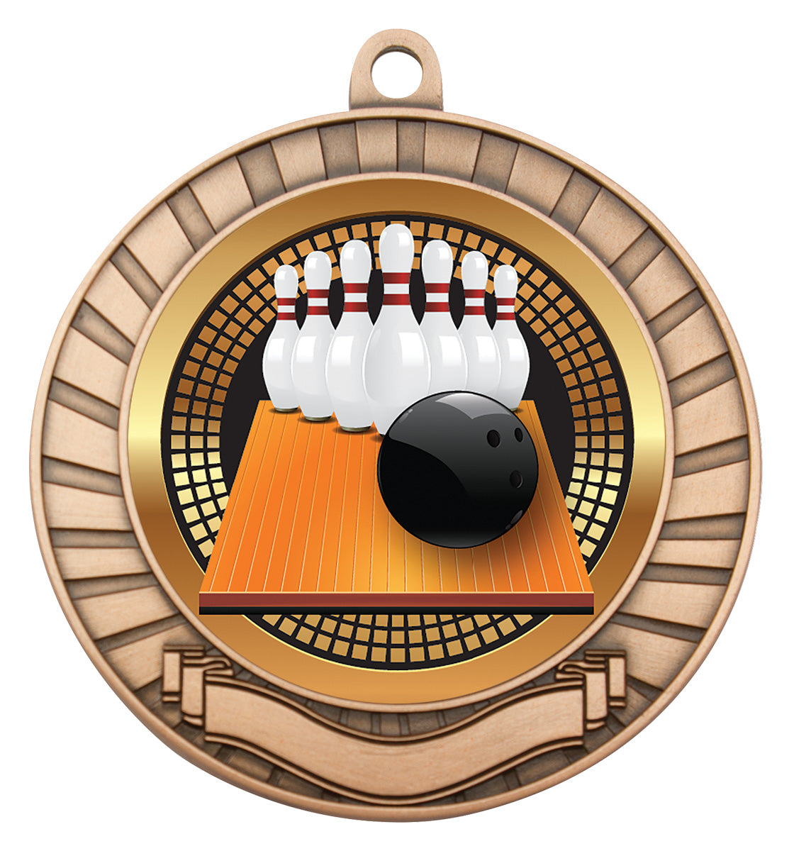 Eco Scroll - Tenpin Bronze