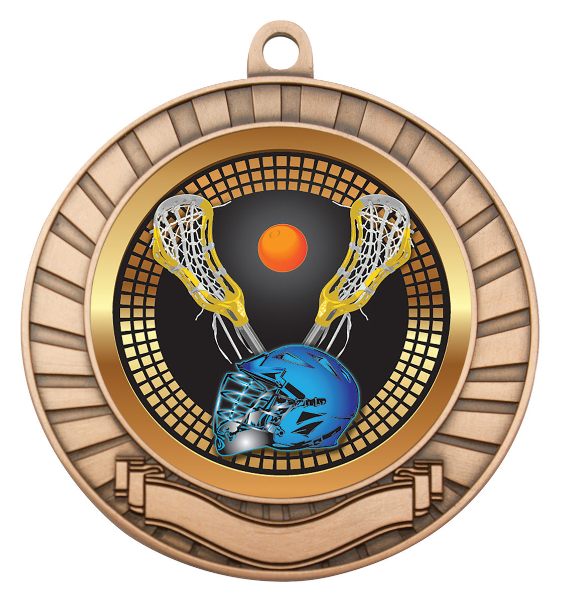 Eco Scroll - Lacrosse Bronze