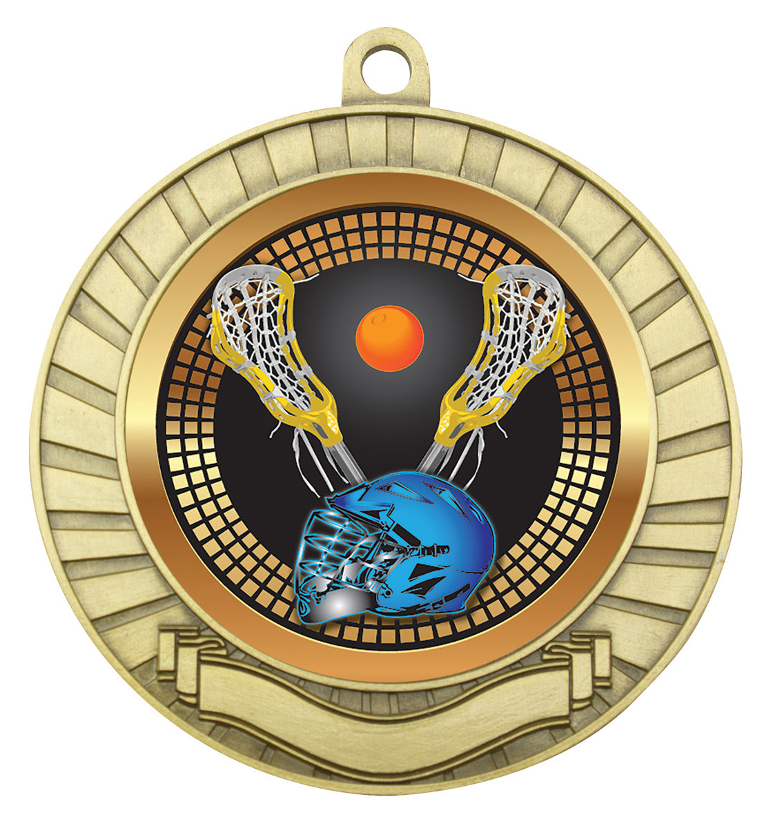 Eco Scroll - Lacrosse Gold