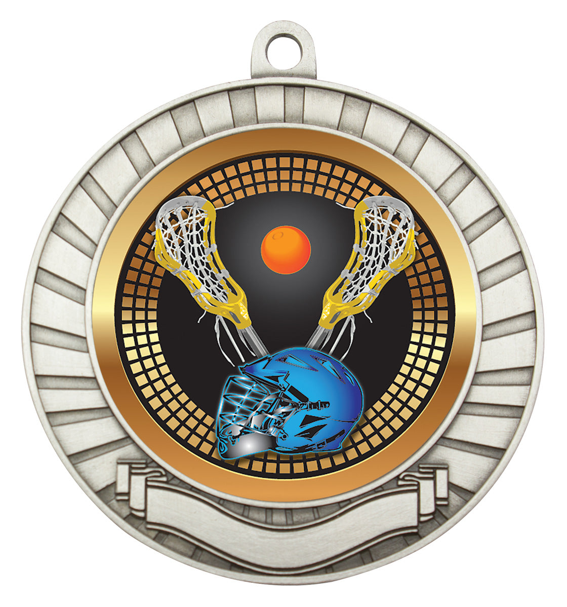 Eco Scroll - Lacrosse Silver