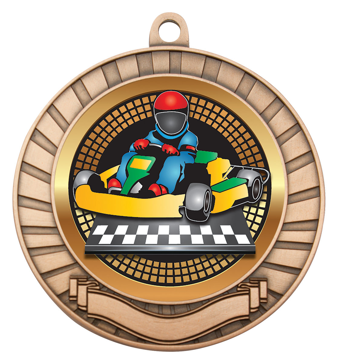 Eco Scroll - Go Kart Bronze