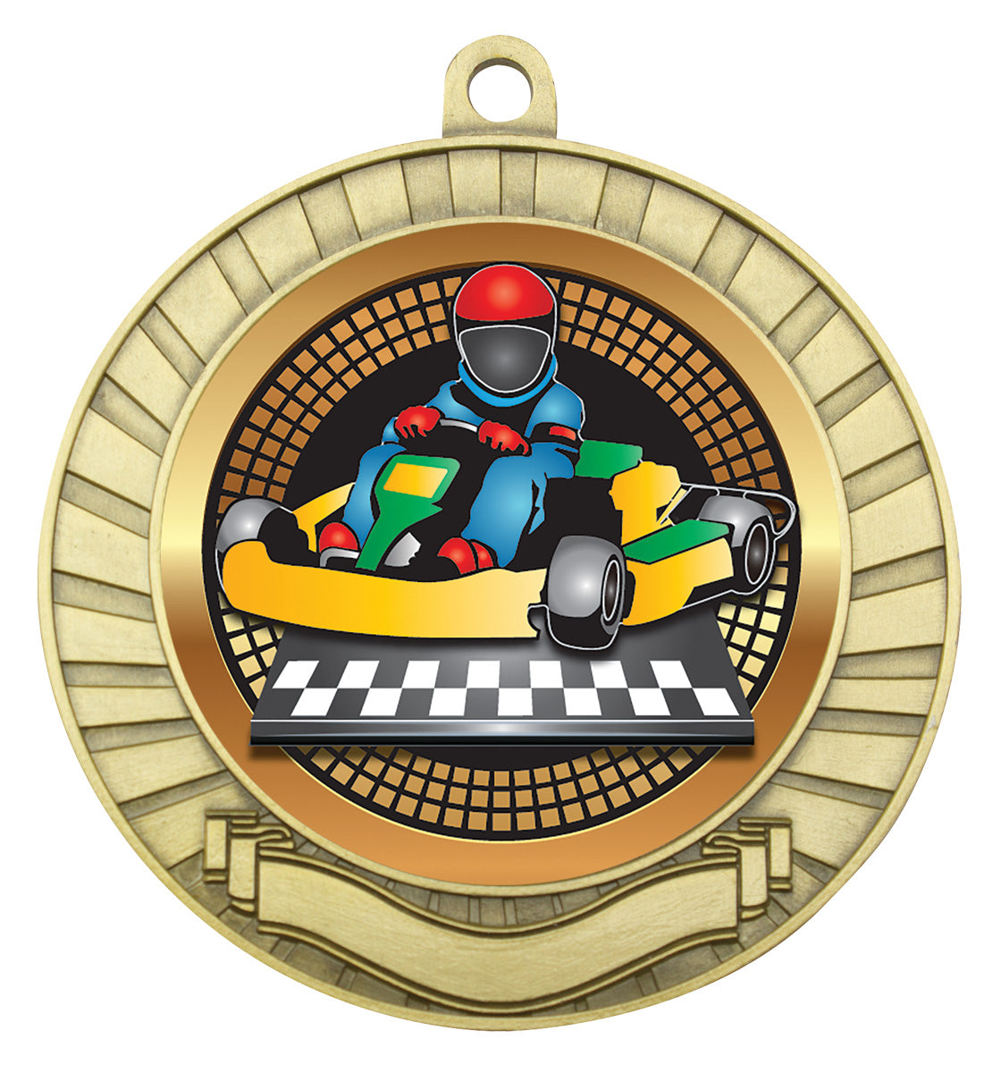 Eco Scroll - Go Kart Gold