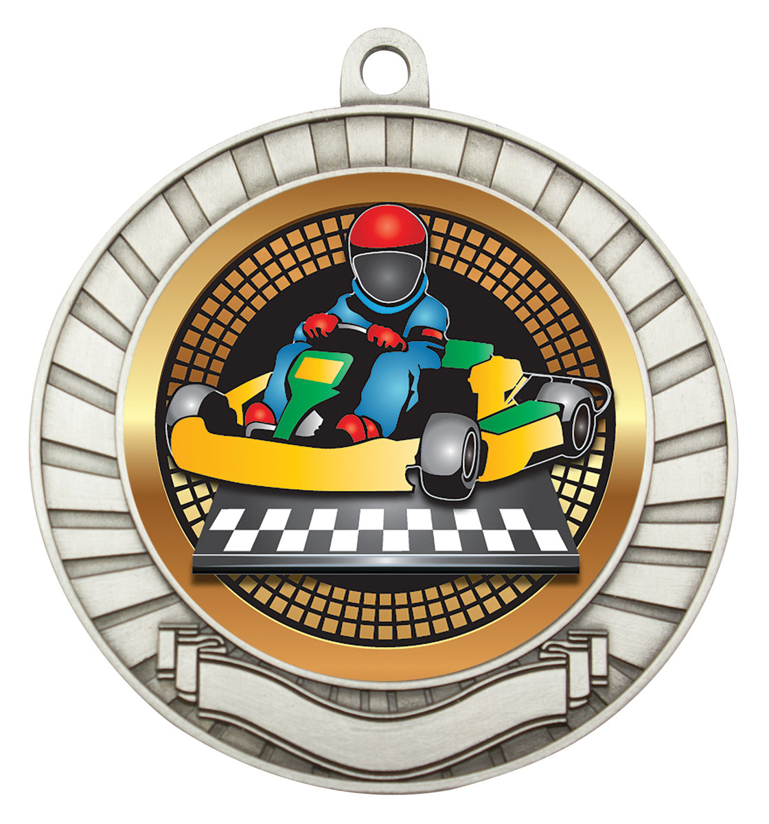 Eco Scroll - Go Kart Silver