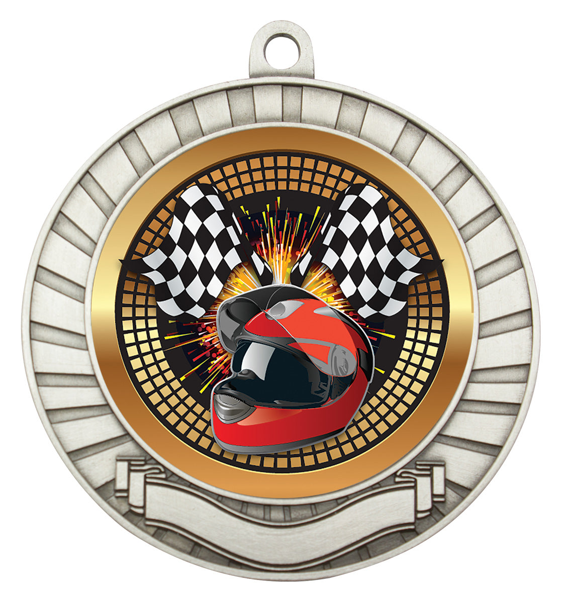 Eco Scroll - Motorsport Silver