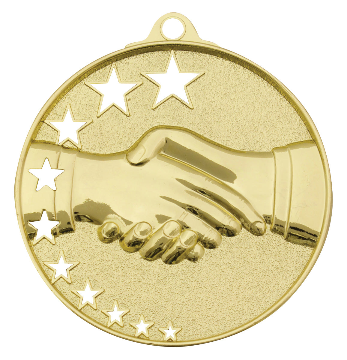 Handshake Stars Gold