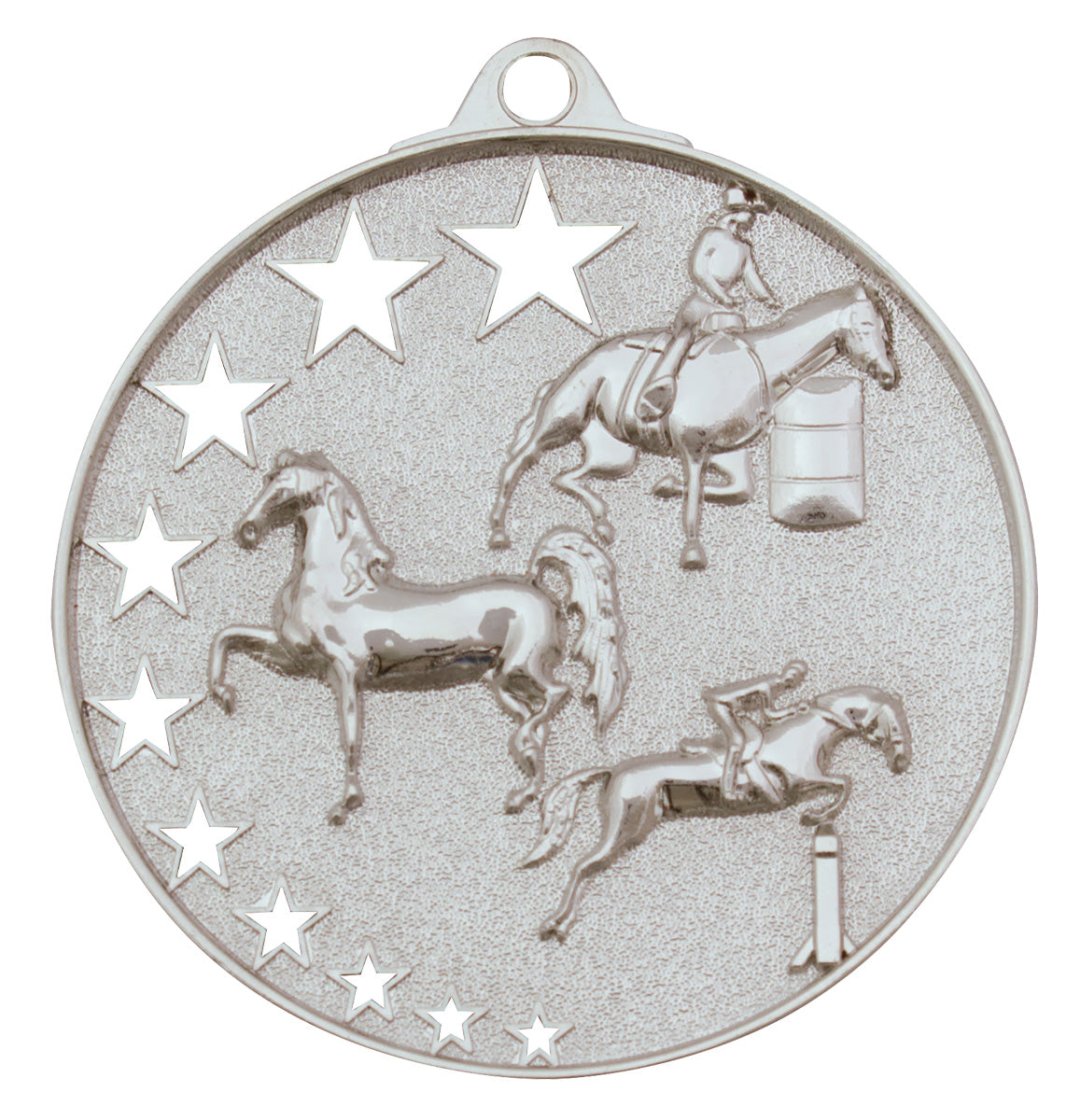 Horse Stars Silver