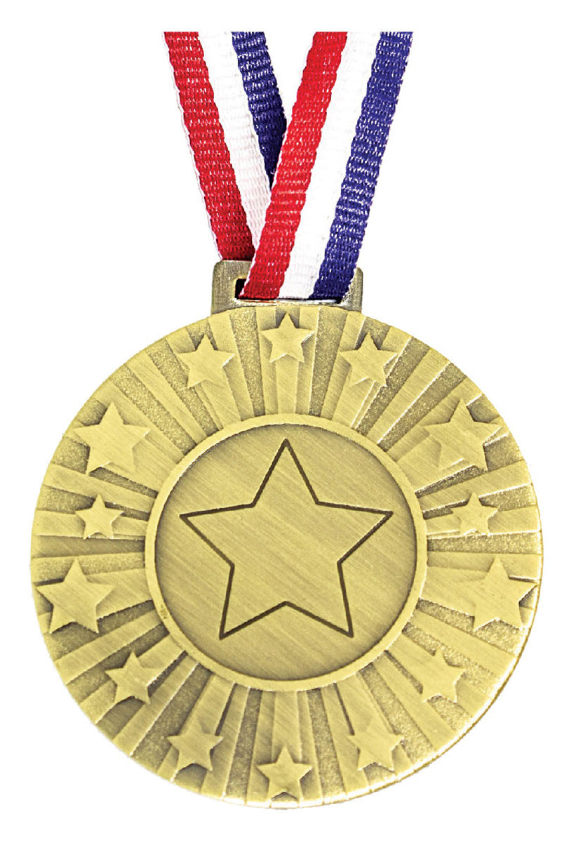 Cosmos Loop Medal Gold