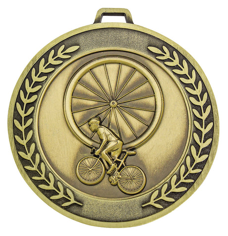 Prestige Medal Cycling Gold