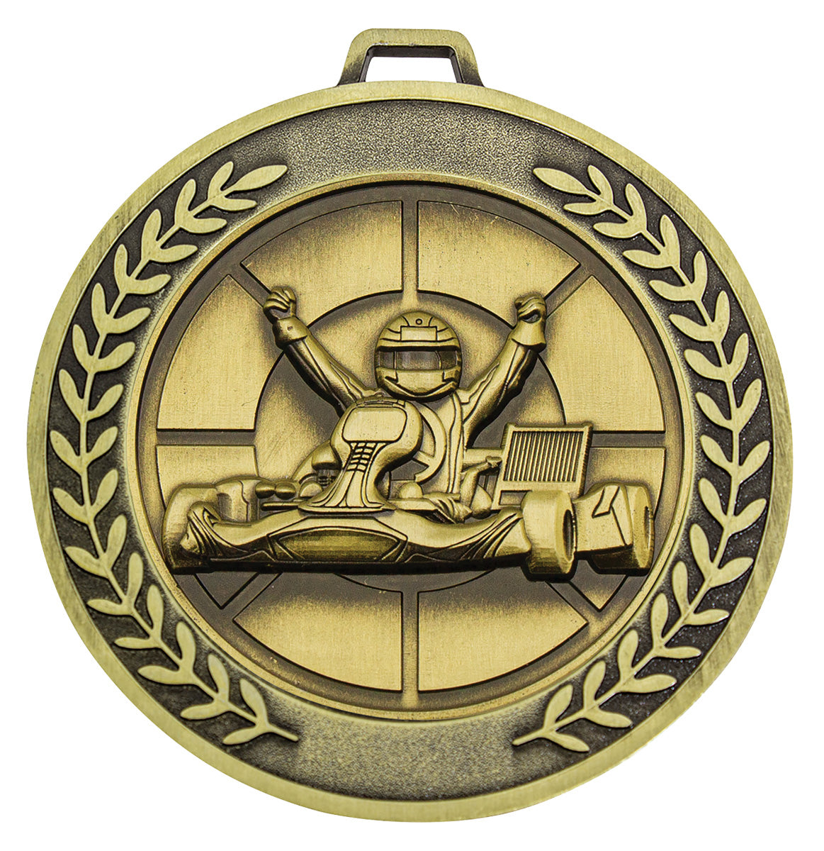 Prestige Medal Go Kart Gold