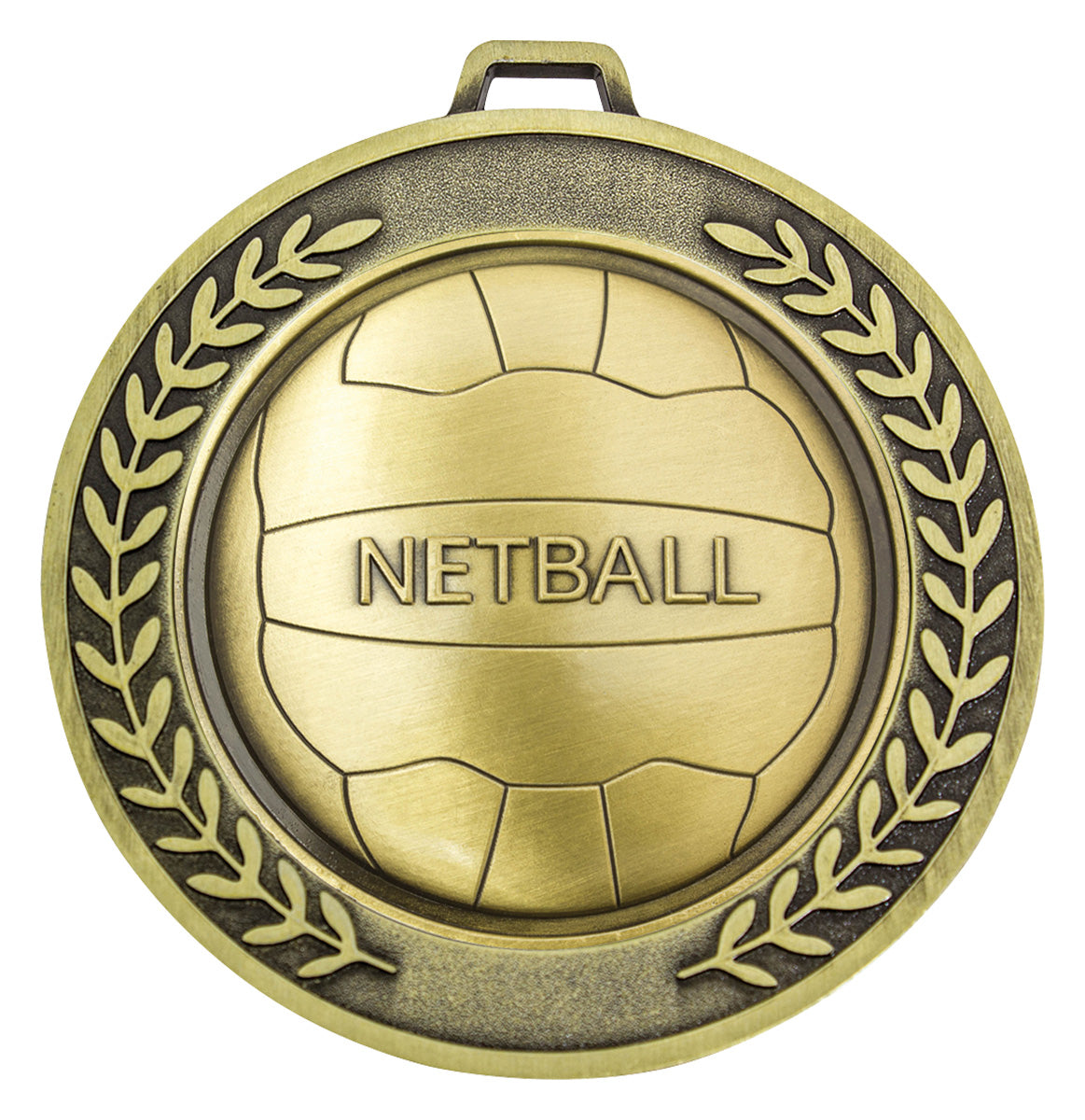 Prestige Medal Netball Gold