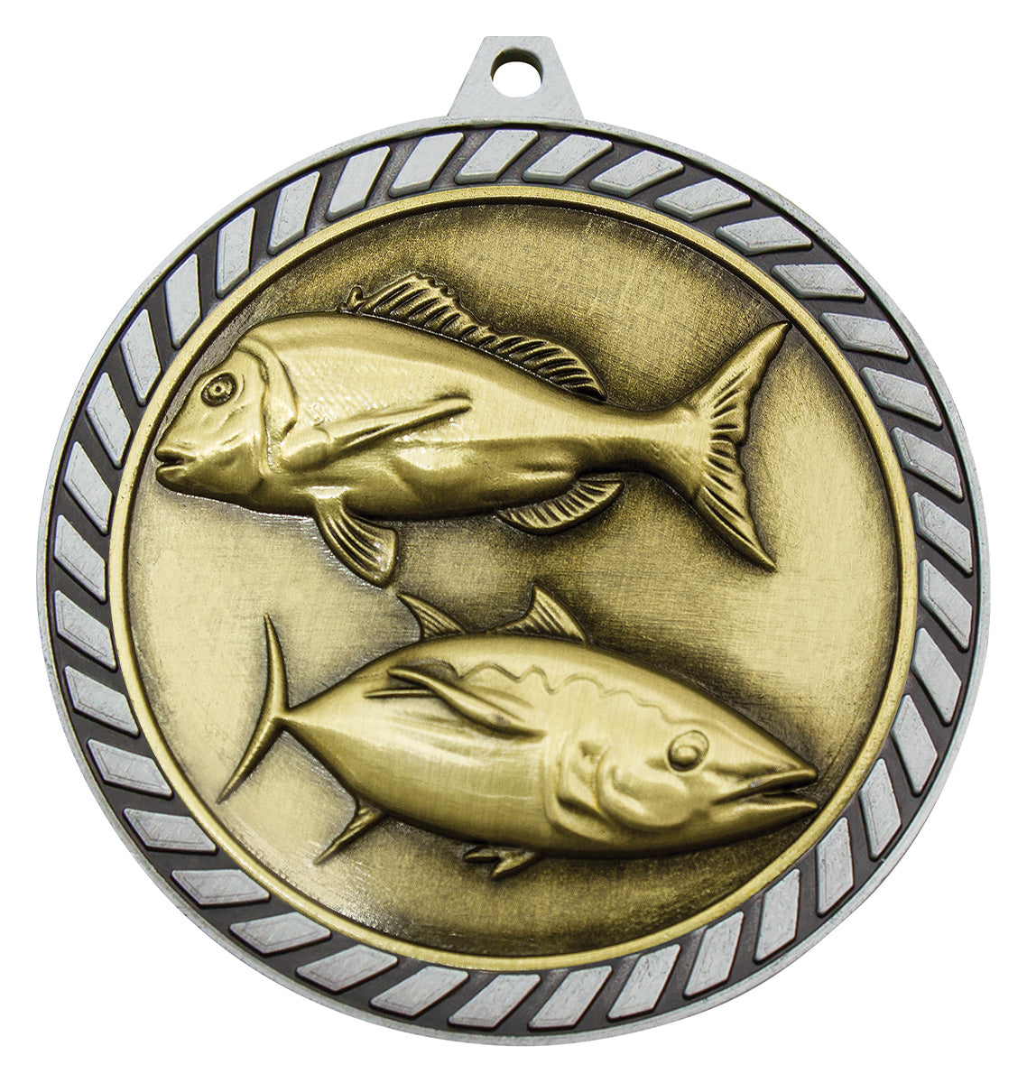 Venture Medal Fishing Silver