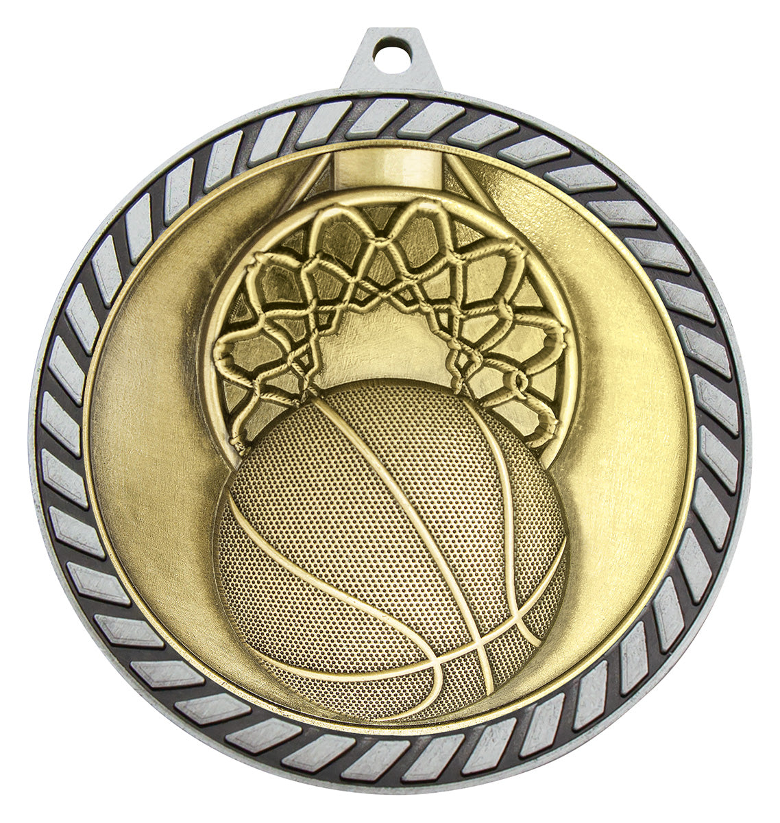 Venture Medal Basketball Silver