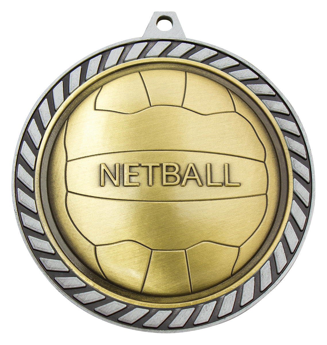 Venture Medal Netball Silver