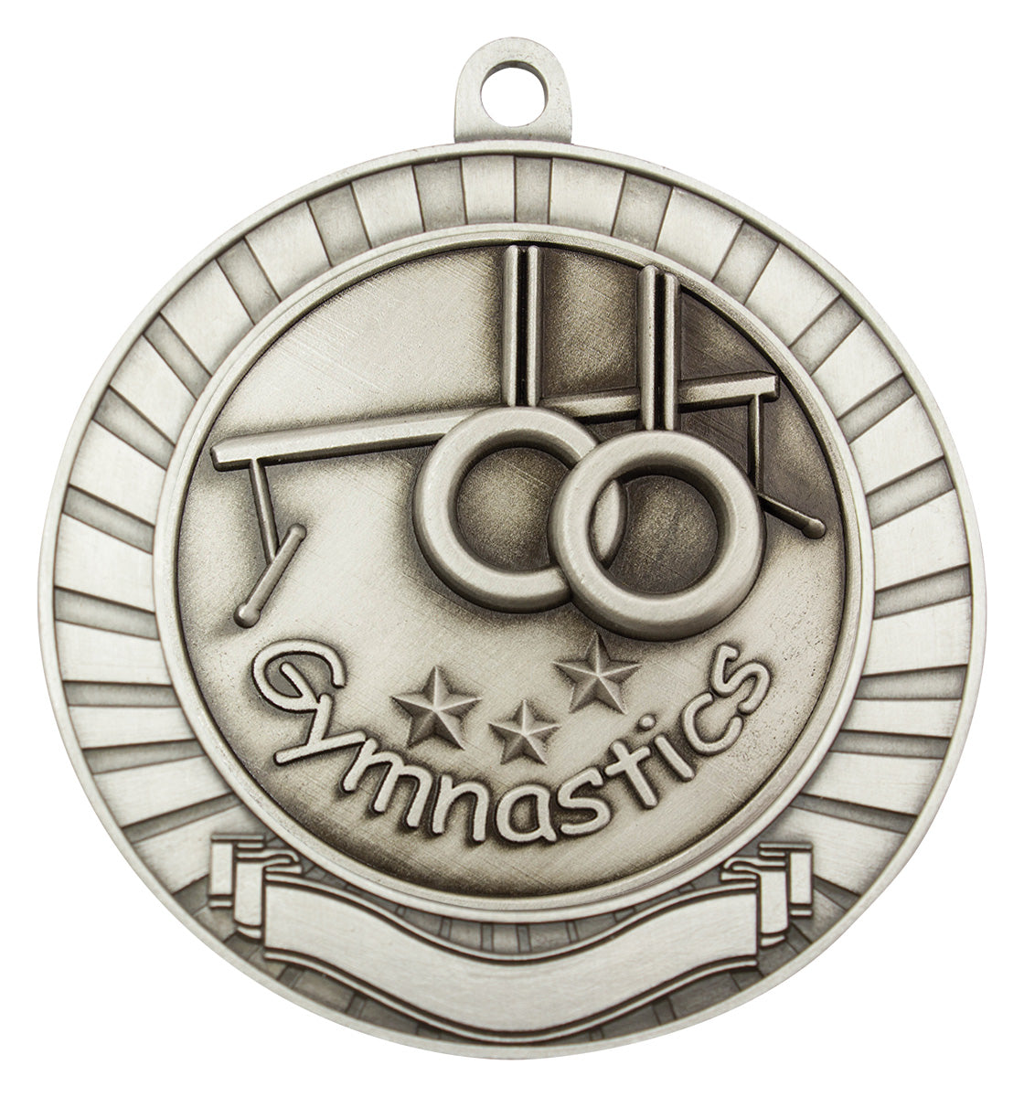 Eco Scroll - Gymnastics Silver