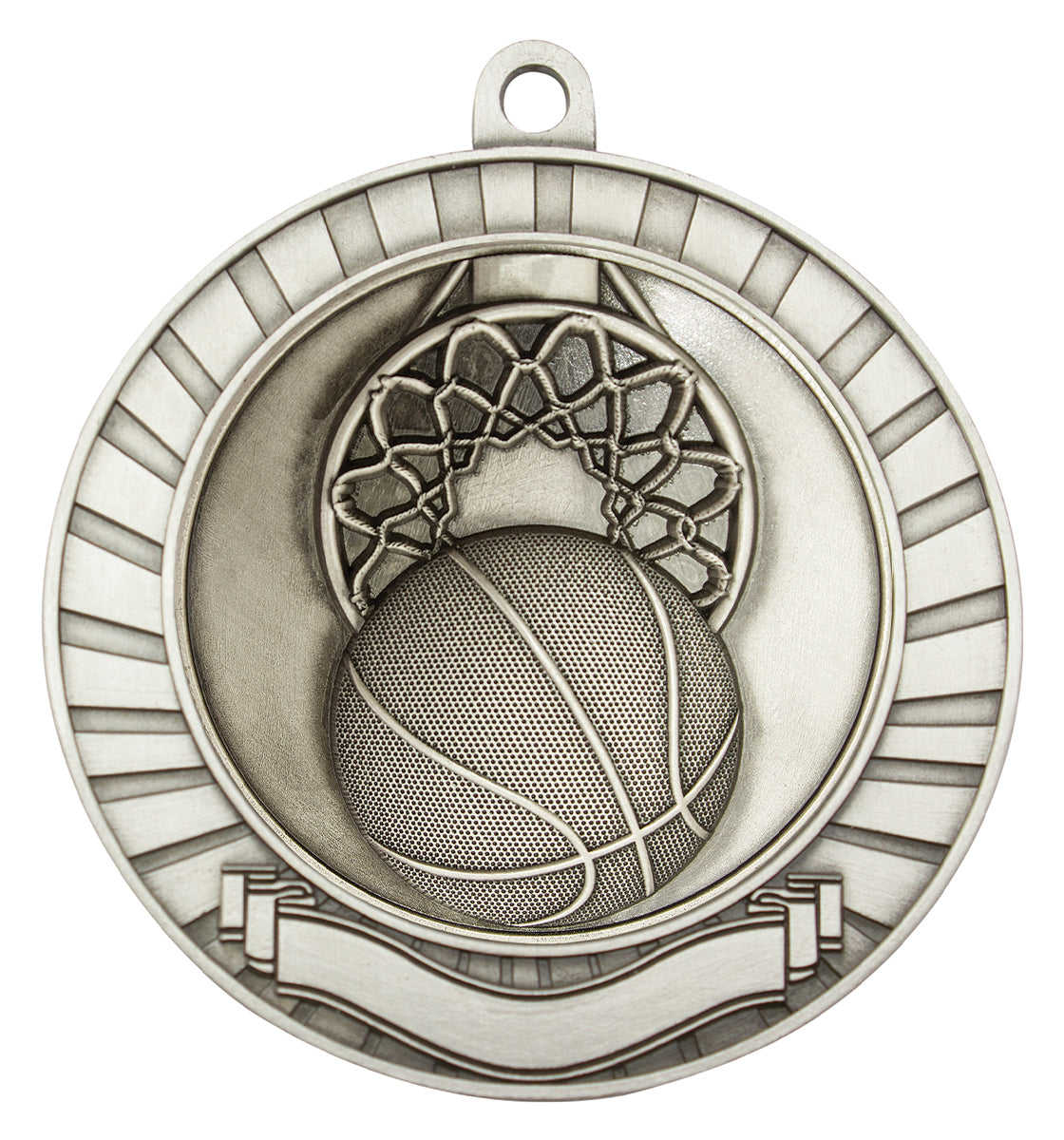 Eco Scroll - Basketball Silver