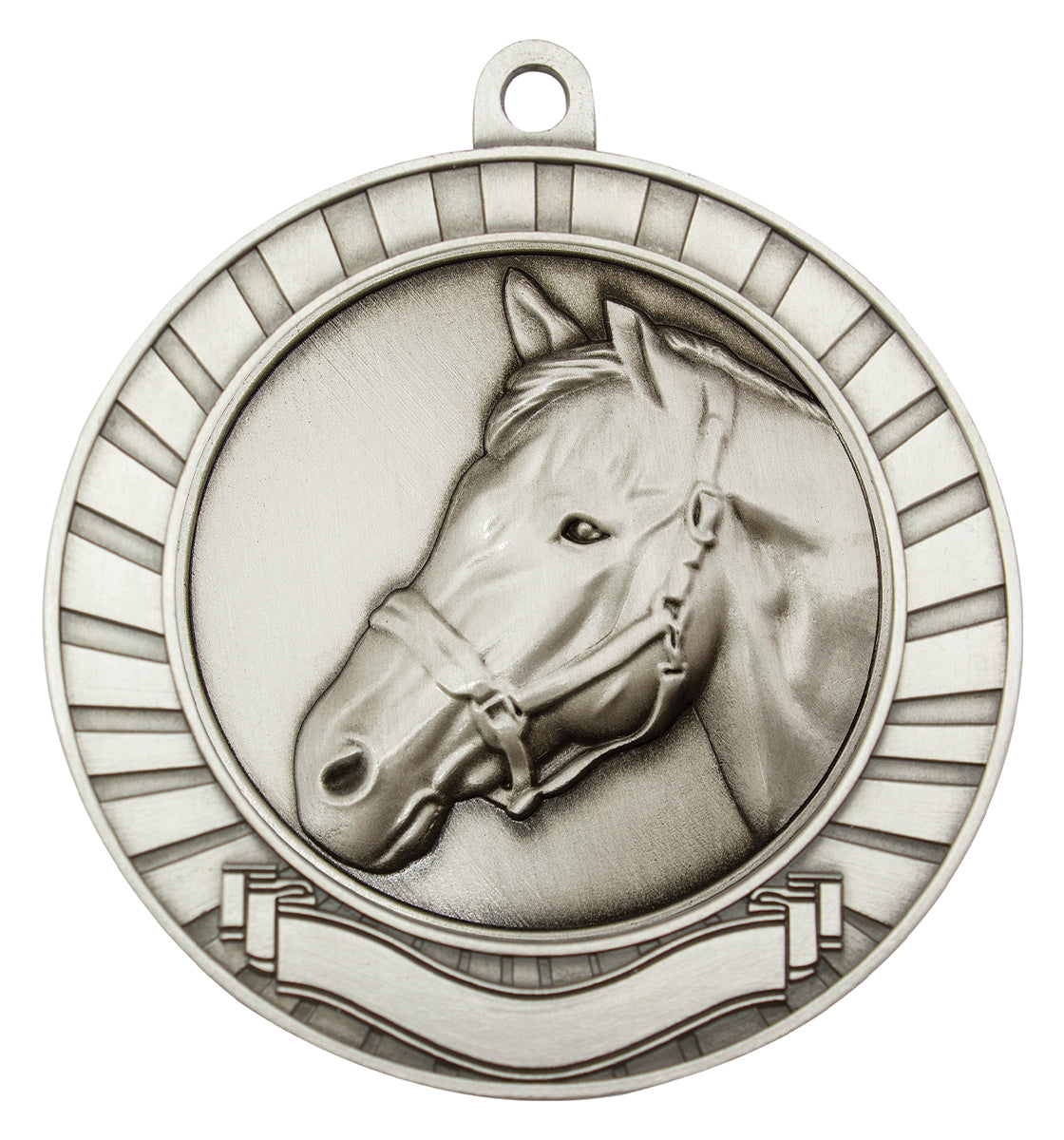 Eco Scroll - Horse Silver