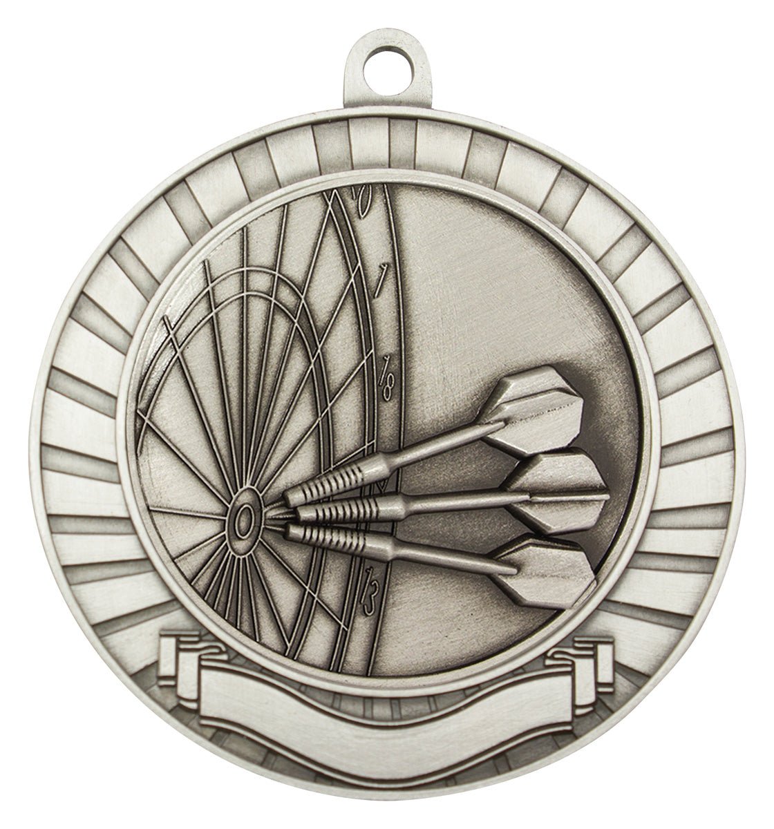 Eco Scroll - Darts Silver