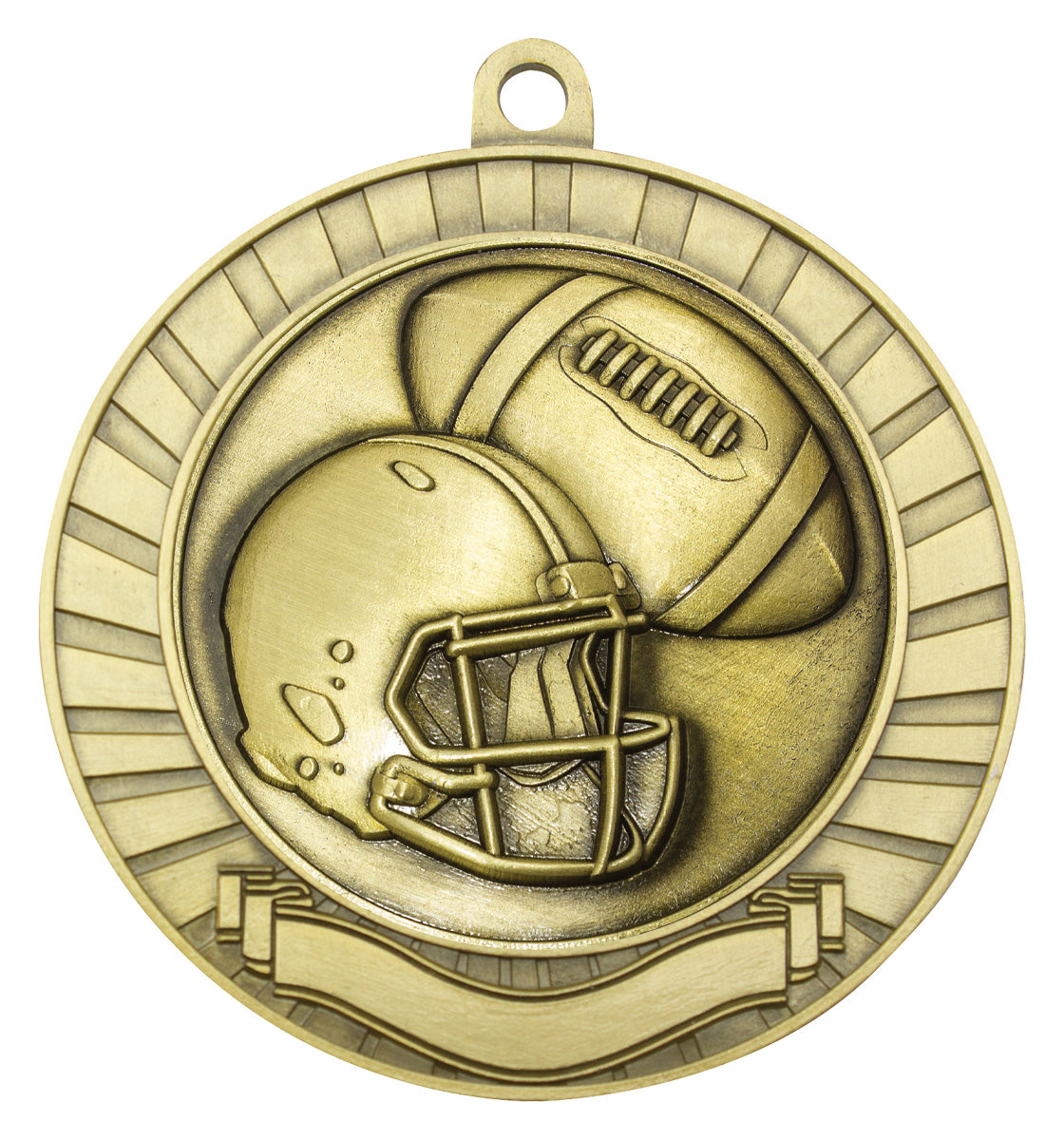 Eco Scroll - American Football Gold