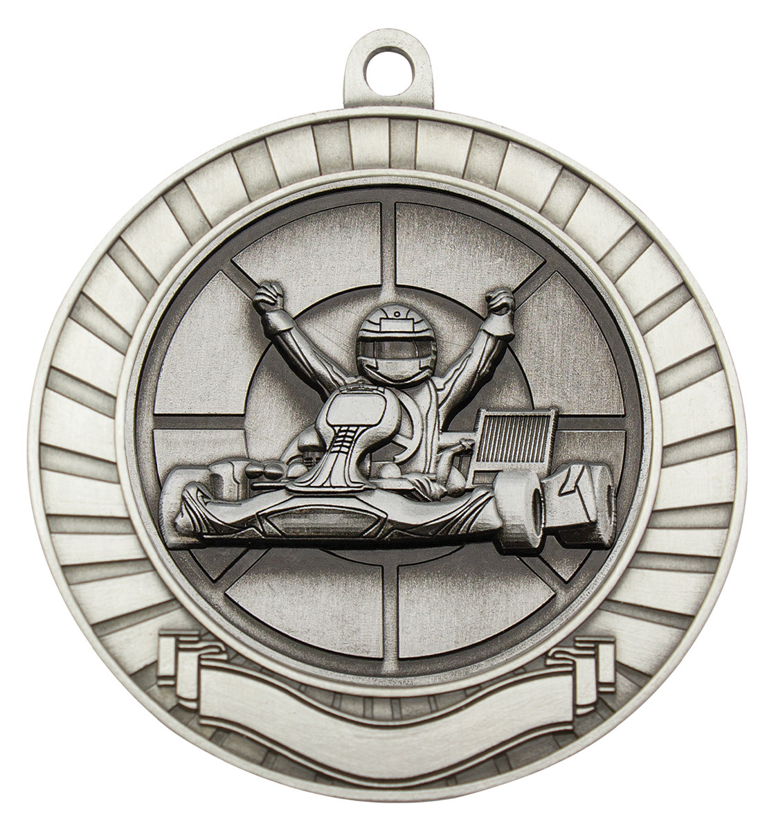 Eco Scroll - Go Kart Silver