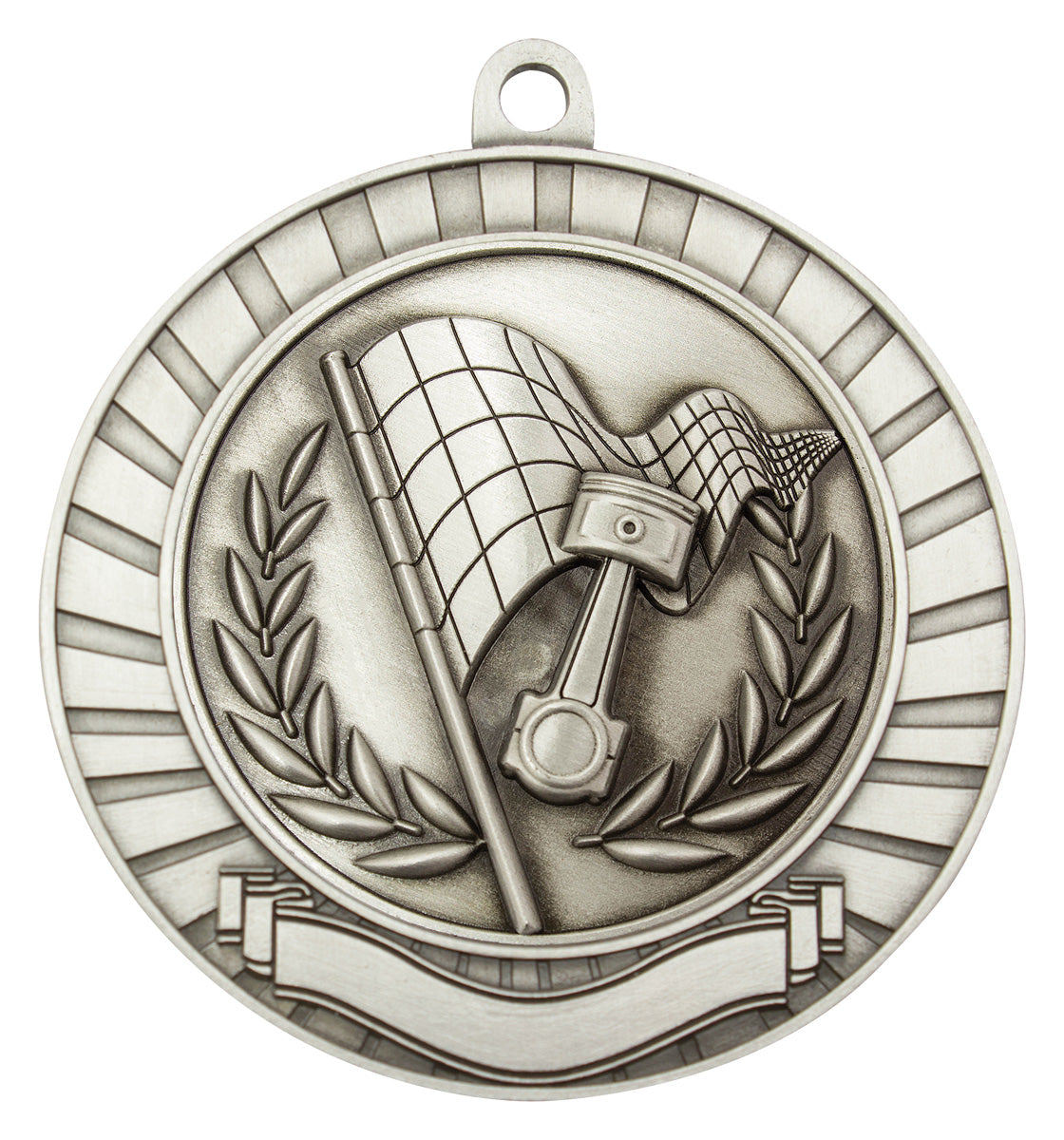 Eco Scroll - Motorsport Silver