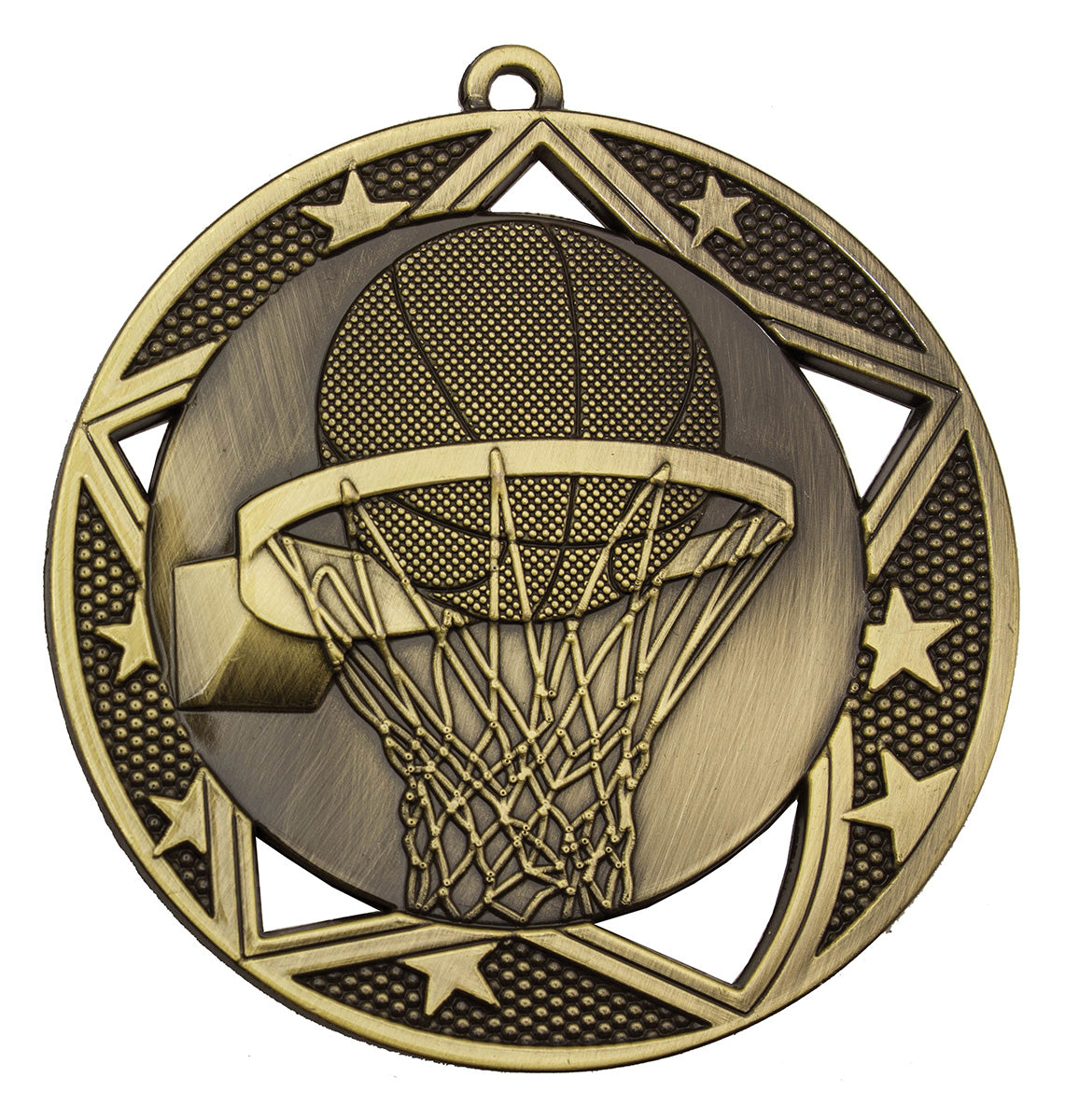 Basketball Galaxy Medal Gold