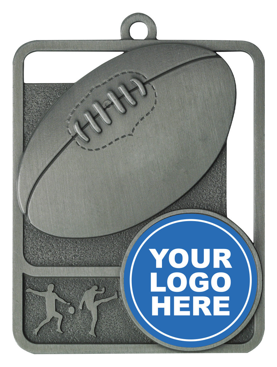 Aussie Rules Rosetta Insert Silver