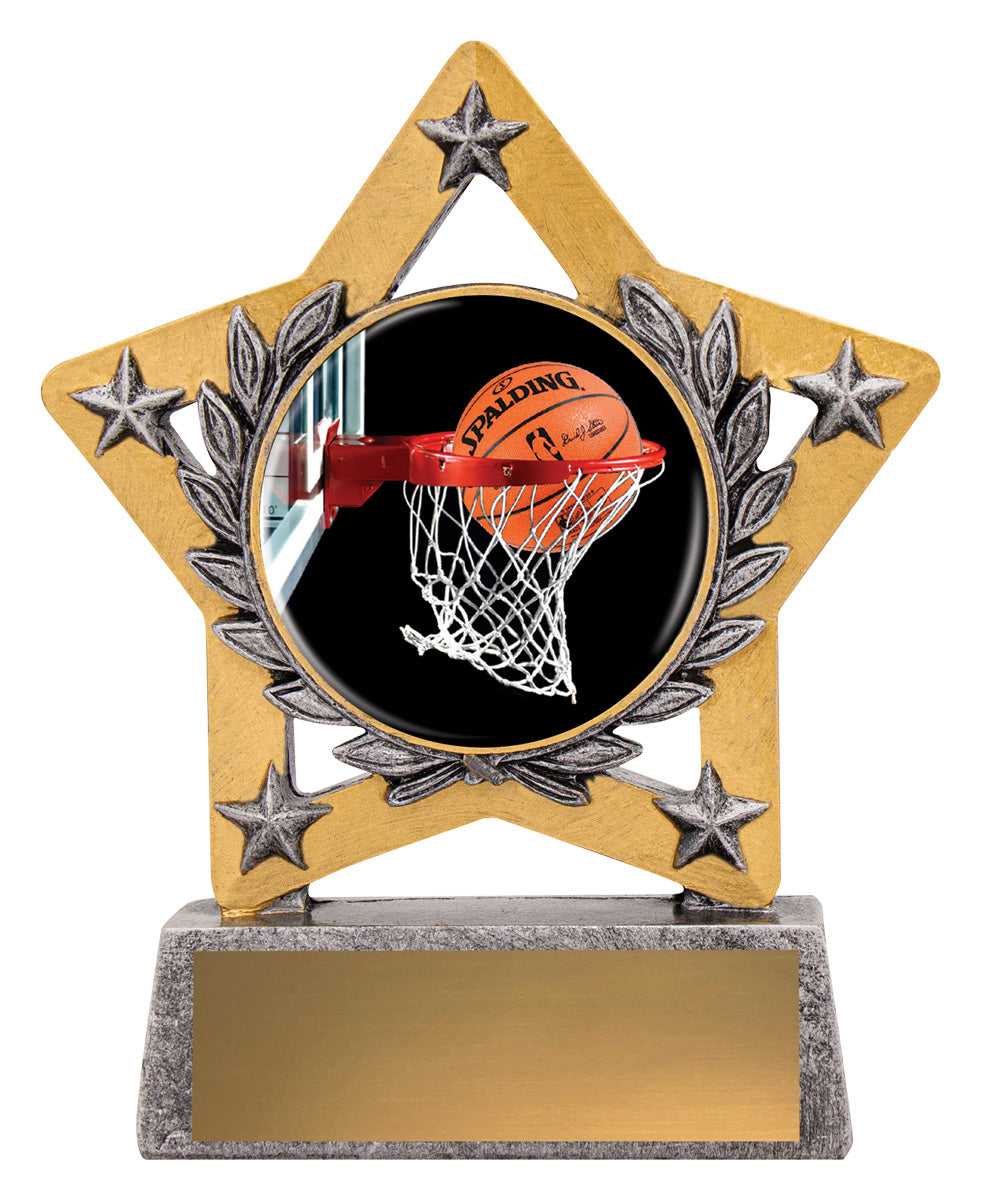 Mini Star Colour - Basketball 130mm