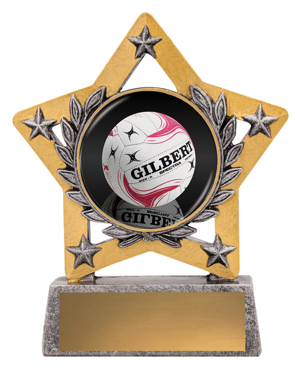 Mini Star Colour - Netball 130mm
