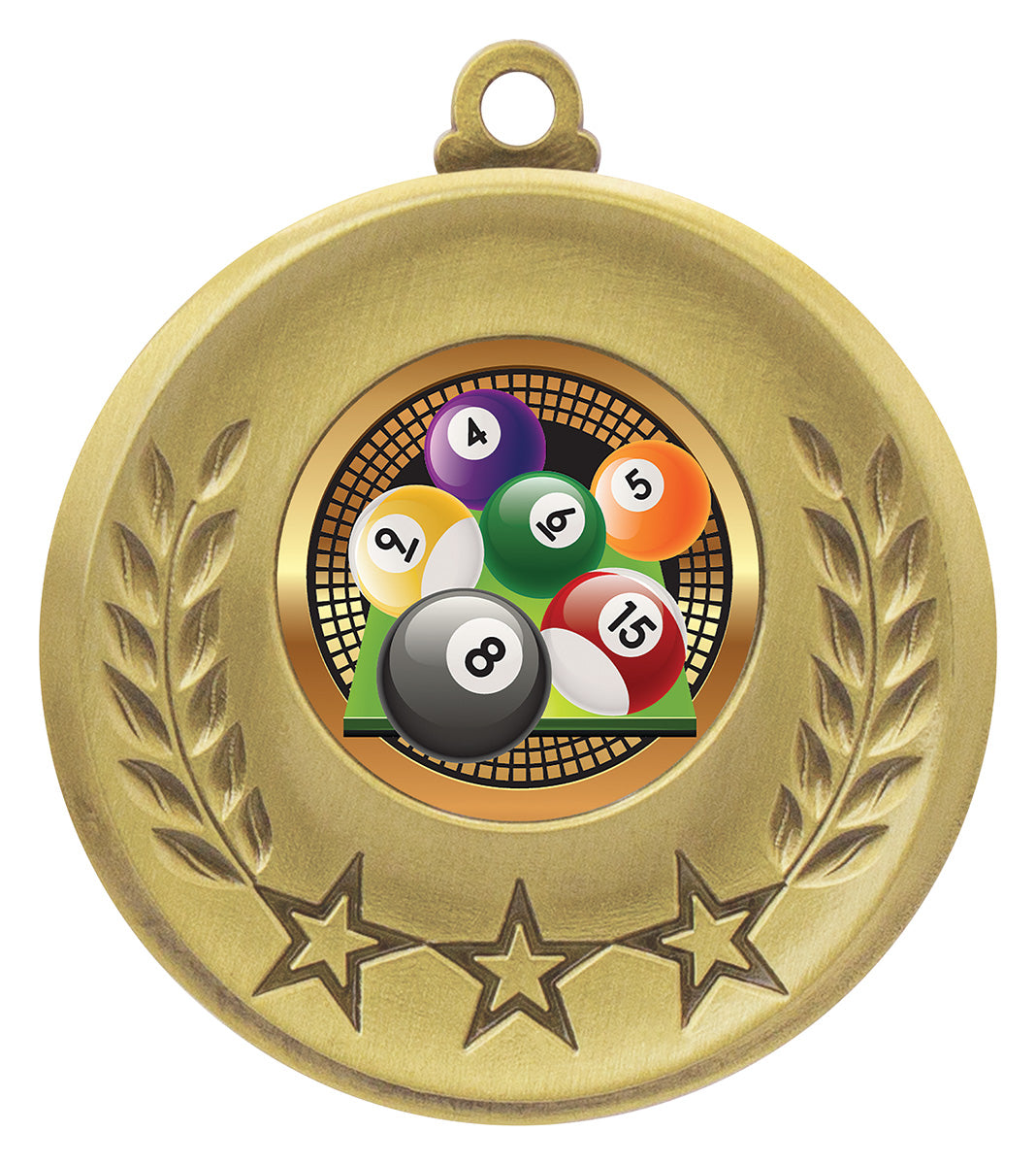 Laurel Medal - Pool Gold
