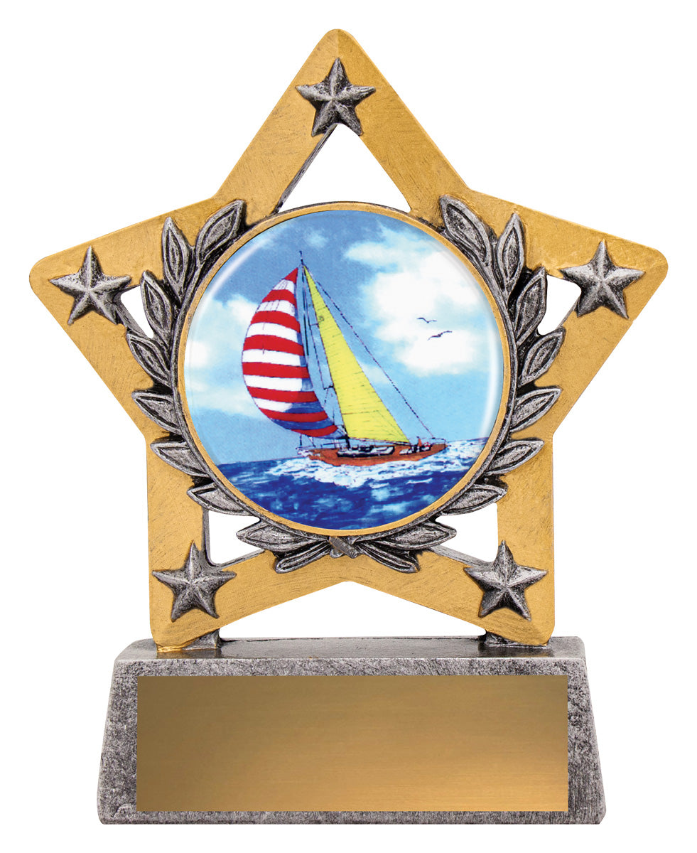 Mini Star Colour - Sailing 130mm