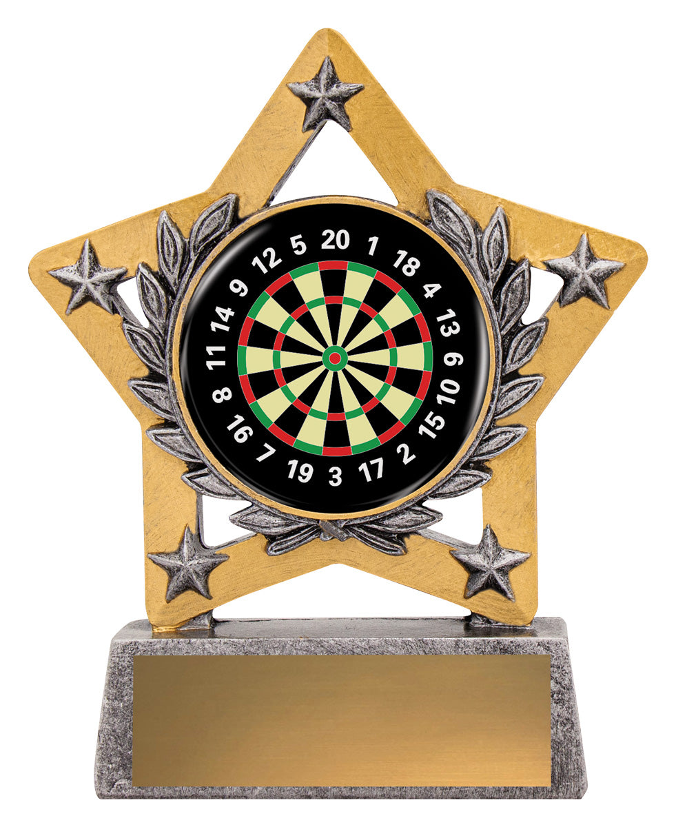 Mini Star Colour - Dartboard 130mm