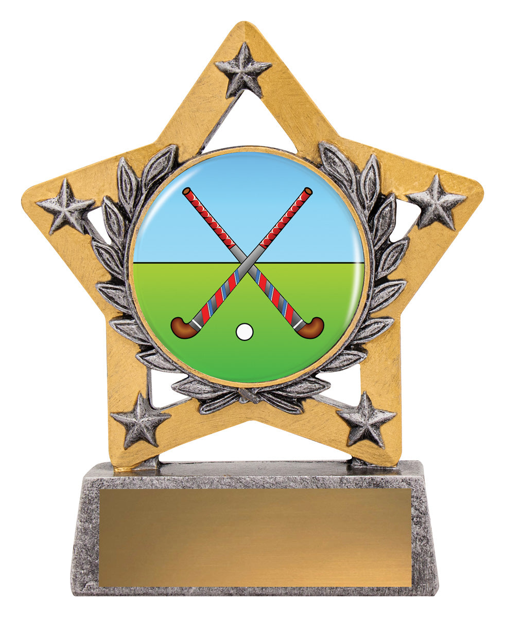 Mini Star Colour - Cross Sticks 130mm